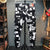 2021 European Style Men Black Jeans Spring Autumn Digital Printing Cotton Pants Men's Slim Fashion Stretch Casual Denim Trousers
