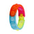2pcs Decompression Bracelet Press Bubble Photosensitive Color Change Bracelet Puzzle Sensory Toy For Kids Fidget Vent Toys