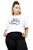 Plus Letter Printed Boxy Crop Top
