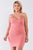 Plus Size Lite Mauve Sleeveless Scoop Neck Bodycon Cami Mini Dress
