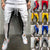 New Autumn Men Slim Fit Trousers Tracksuit Bottoms Stiped Skinny Joggers Long Sweat Pants