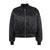 2021 autumn  fashion Lingge jacket zipper cotton clothes are thin, and can be worn outside women's clothes