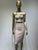 Women Summer Sexy Sleeveless V Neck Button Beige Hot Pink Mini Bodycon Bandage Set 2023 Elegant Evening Club Party Outfits